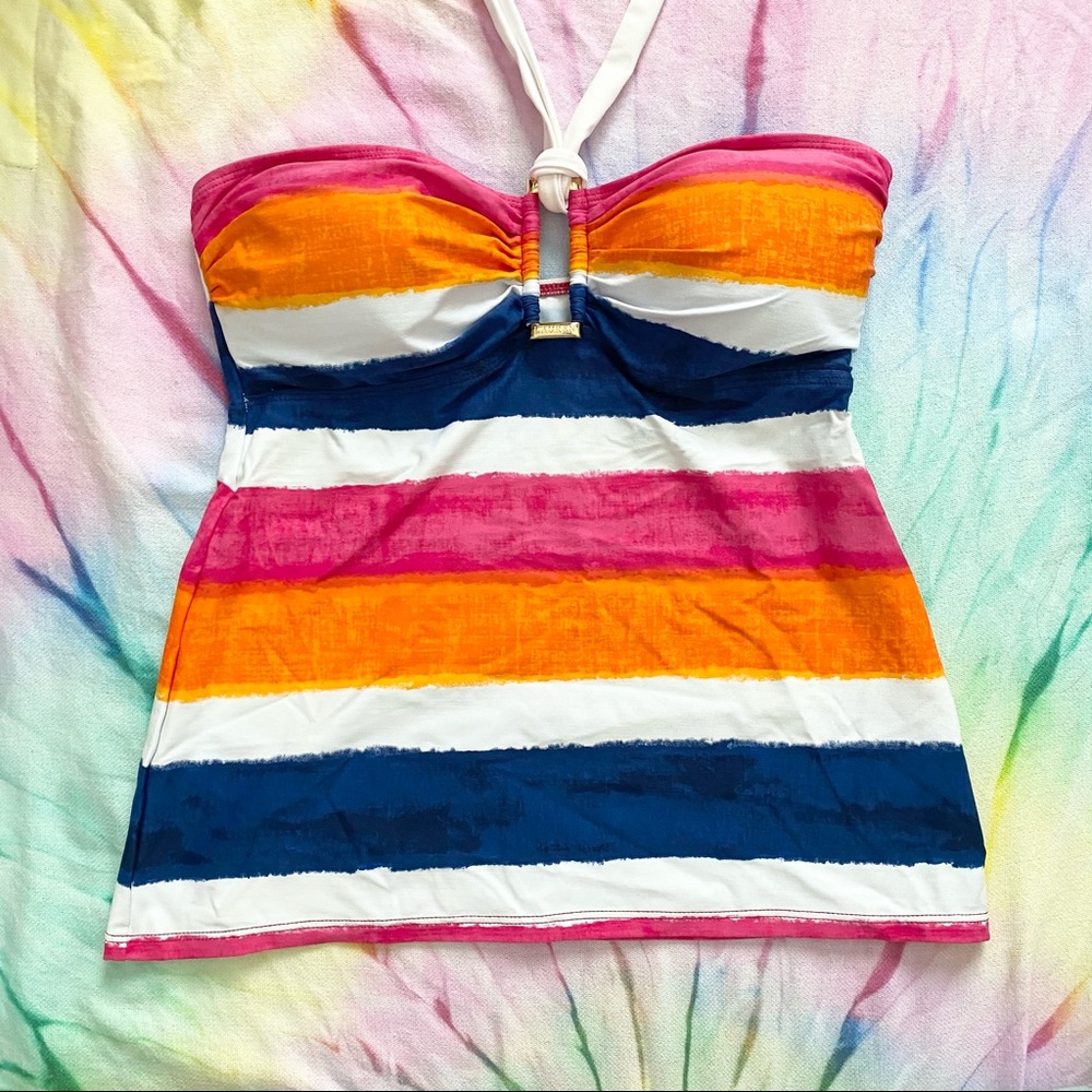 Lauren Ralph Lauren - Striped Tankini Swimsuit